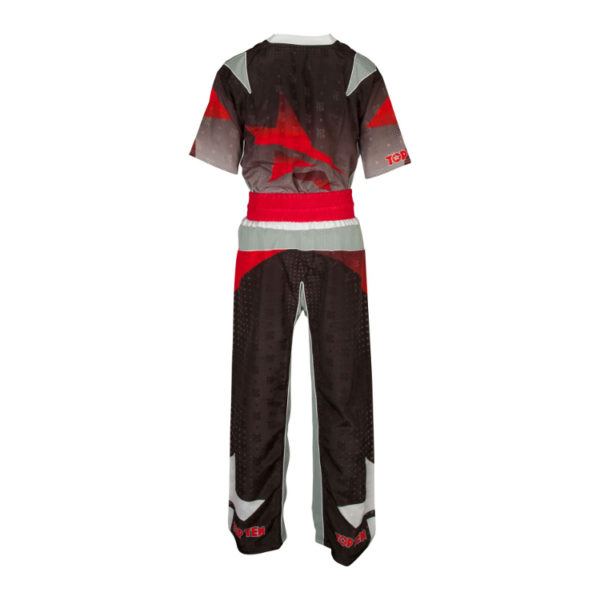 TOP TEN Kickbox Uniform Future Schwarz-Grau